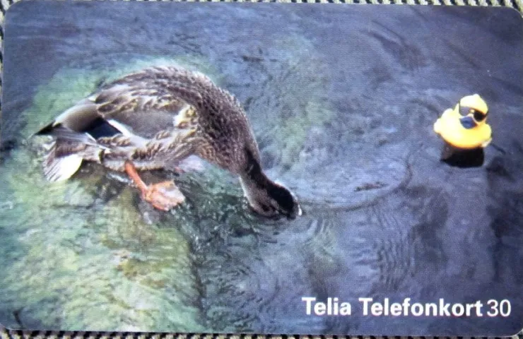 Tradera Telia Telefonkort 30 markeringar Retro Stockholm Water Festiival> Telefonkort