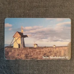 Tradera Telia Telefonkort 30 vindmöllor> Telefonkort