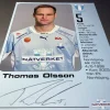 Tradera Thomas Olsson - signerad bild & spelarkort Malmö FF| Autografer