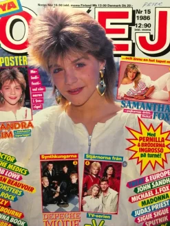 Tradera Tidningen OKEJ nr 15 1986| Musiktidsskrifter & Litteratur