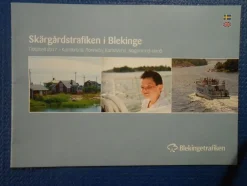 Tradera Tidtabell Skärgårdstrafiken i Blekinge 2017> Køreplaner