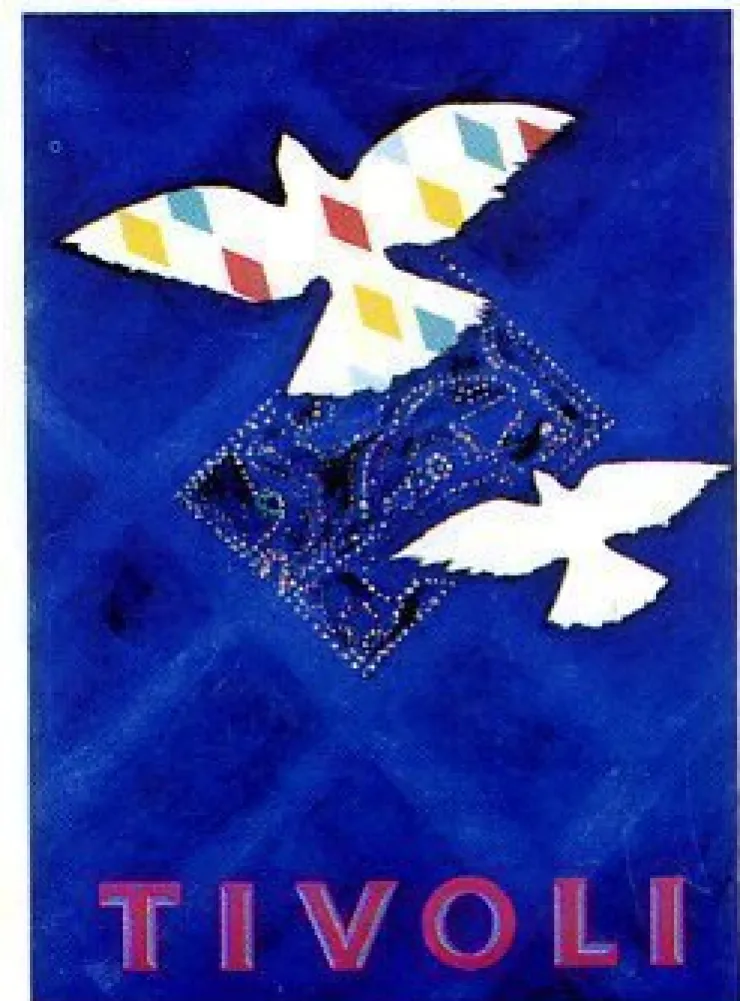 Tradera Tivoli litet klistermärke> Klistermærker & Stickers