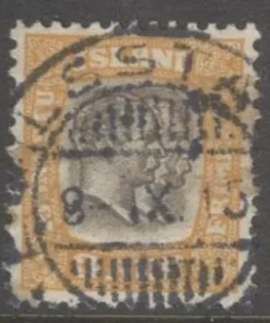 Tradera Tj33, lyxstämplat 8.IX.15 (tandningen är felfri)| Norden