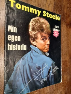 Tradera Tommy Steele - Min egen historia - Svensk Tidning| Musiktidsskrifter & Litteratur
