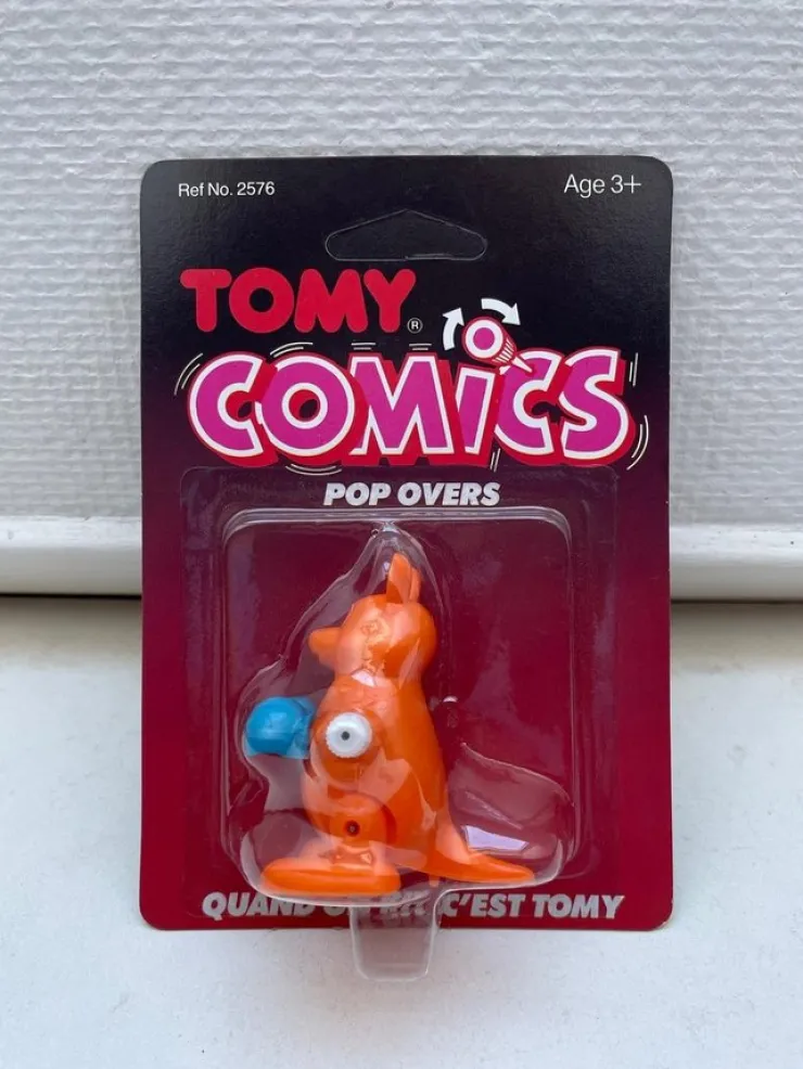 Tradera Tomy figur vintage oöppnad - Comics Pop Overs Kangaroo> Samlerfigurer