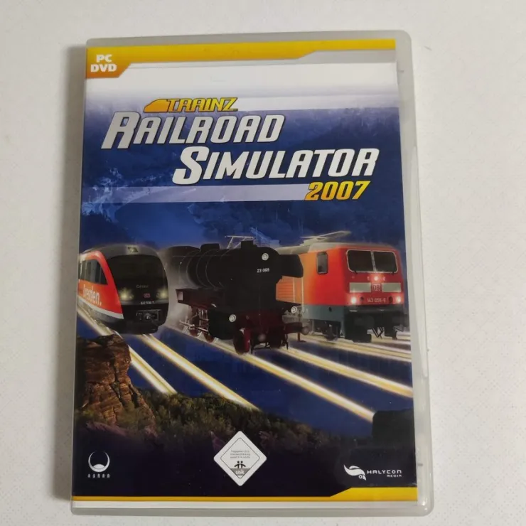 Tradera TRAINZ Railroad Simulator 2007 PC CD-ROM> Jernbane- & Sporvogns-memorabilia