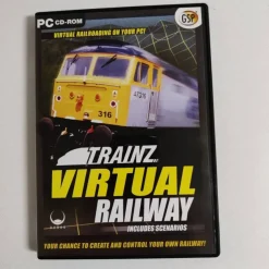 Tradera TRAINZ Virtual Railway includes scenarios PC CD-ROM 2002> Jernbane- & Sporvogns-memorabilia