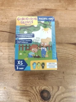 Tradera Trädgårdshandskar Barn 3 Par 7-10 år PACIFIC| Havehandsker & Havetøj