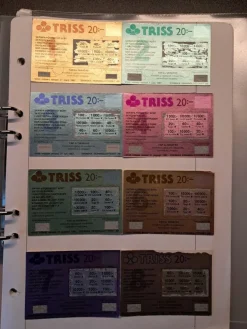 Tradera Trisslotter från 1987, från nr 1 -181> Lotterier & Lodsedler