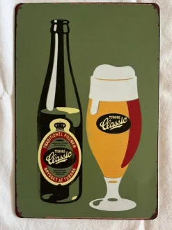 Tradera TUBORG Classic Plåt Skylt- Retro skylt> Skilte