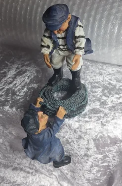 Tradera Två sjömän marintema| Båd- & Skib-memorabilia