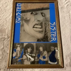 Tradera Twisted Sister - Spegeltavla.> Musikmemorabilia