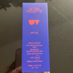 Tradera Ultra Violette SPF 50 Preen Screen SPF 60 Reapplication Mist> Hudpleje