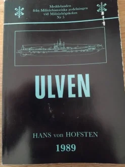 Tradera ULVEN - Hans von Hofsten - 1989| Båd- & Skib-memorabilia