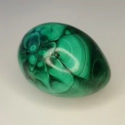 Tradera Vacker MALAKIT i form av Ägg *1kr utrop*> Ædelsten