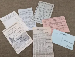 Tradera VELOCIPEDER - PRISKURANTER 1913/1914 - SVENSKA MASKINAFFÄREN, VÄRNAMO> Prislister & Kataloger