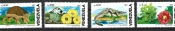 Tradera Venezuela 1993 Flora fauna djur blommor växter 4v| Sydamerika & Caribien