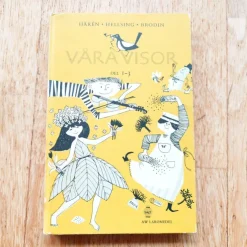 Tradera Vi och våra visor del 1-3, Härén, Hellsing, Brodin, 1974| Noder Og Nodehæfter