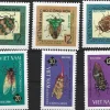 Tradera Vietnam 1965 Insekter 6v| Asien