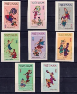 Tradera Vietnam mi 709-716 otandade xx| Asien
