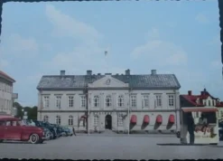 Tradera Vimmerby Torget - Gamla bilar Volvo - Förlag Pressbyrån| Svenske Landskaber