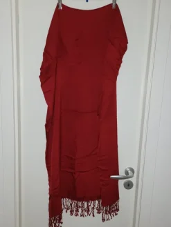 Cheap Vinrött sjal Sjaler & Halstørklæder