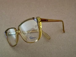 Online Vintage Glasögonbåge 70-80 tal Brun Optyl Briller & Tilbehør