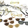Fashion Vintage selection of eyewear-broken eyeglasses/sunglasses circa 1950's-70s Solbriller