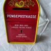 Tradera Vintage Sparbössa - Pengespostkasse - Dansk Souvenir> Sparebøsser