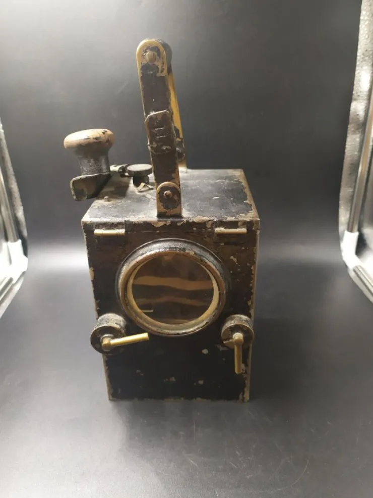 Tradera Vintage Stins/Signallykta> Jernbane- & Sporvogns-memorabilia