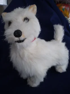Tradera VINTAGE West Highland White Terrier Mjukdjur | Bamser