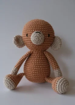 Tradera Virkad apa gosedjur mjukdjur handgjort present| Baby, Børn & Leg