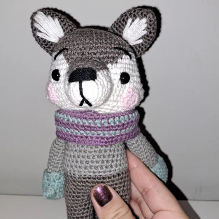 Tradera Virkad djur: Vinter varg| Baby, Børn & Leg