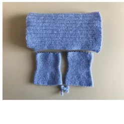 Tradera Virkad halsduk och handledsvärmare| Tilbehør