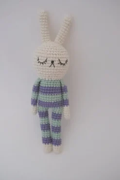 Tradera Virkad kanin handgjort mjukdjur gosedjur present bebis baby| Baby, Børn & Leg