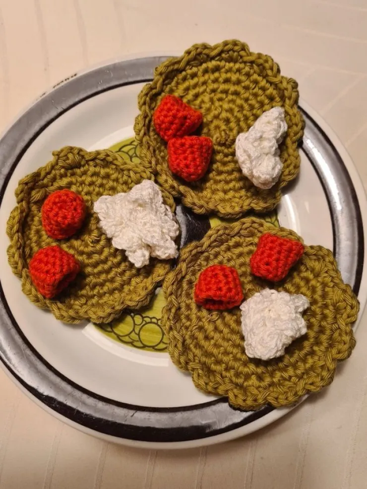 Tradera Virkad mat. Lekmat. Leksaksmat.| Baby, Børn & Leg