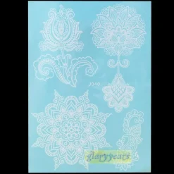 Tradera VIT Engångs Tatuering / WHITE Temporary Tattoo| Tatovering