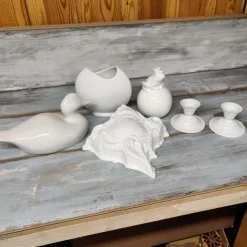 Fashion Vit porslins målning Keramik & Porcelæn, Udenlandsk