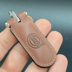 Tradera Volvo | Nyckelring i läder | Nyckelhållare, hänge> Mobilia