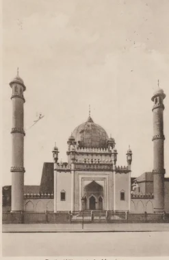 Tradera Vykort Berlin-Wilmersdorf Moschee Tyskland Stpl 30/6 - 1935| Verden Undtagen De Nordiske Lande