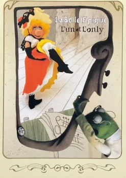 Tradera Vykort. Miss Piggy's Art treasures. La Belle Epigue.Tolouse-Lautrec.| Generelle Motiver