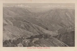 Tradera Vykort Snows from Kailana, Chakrata Indien Skrivet| Verden Undtagen De Nordiske Lande