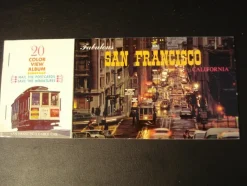 Tradera Vykortsmapp från San Fransisco 10utrivbara stdl-vykort +10miniatyrer samma motiv| Verden Undtagen De Nordiske Lande