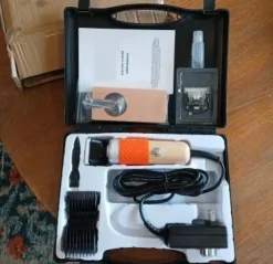 Tradera 200W 1500-6100RPM 6 växlar multifunktions elektrisk matttrimmer med klippguide> Hårpleje