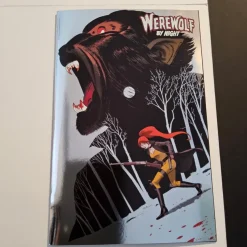 Fashion Werewolf By Night #1 foil variant Werewolf By Night Red Band #1 foil variant Amerikanske Serier